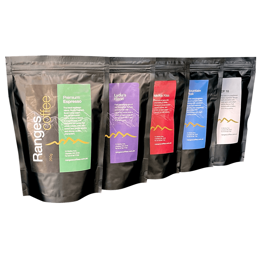 Ranges Coffee Specialty blends
